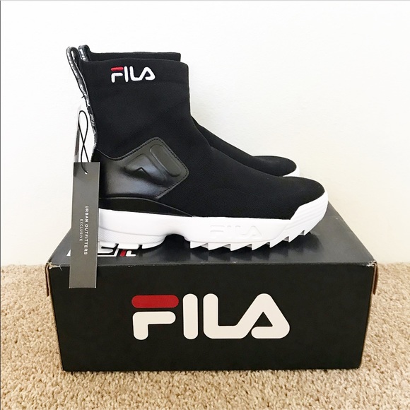 fila disruptor sock boot